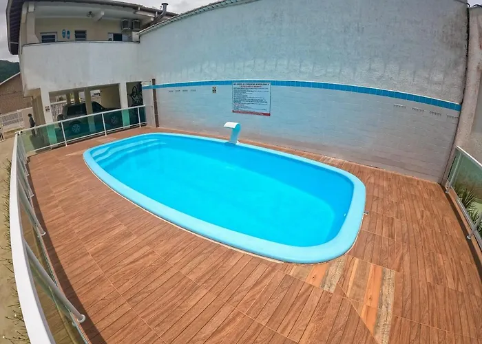Apartamento Com Piscina E Churrasqueira Ubatuba